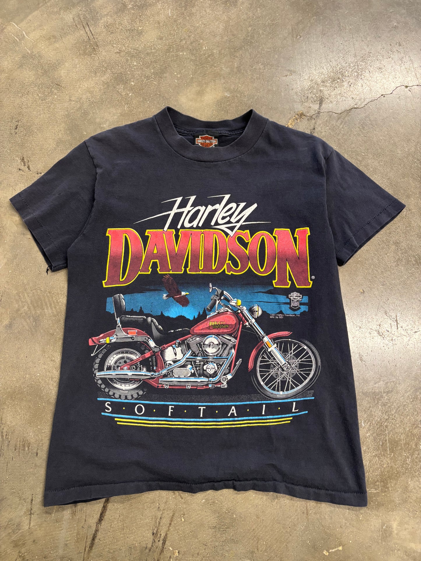 Vintage Harley Davidson softail shirt size small