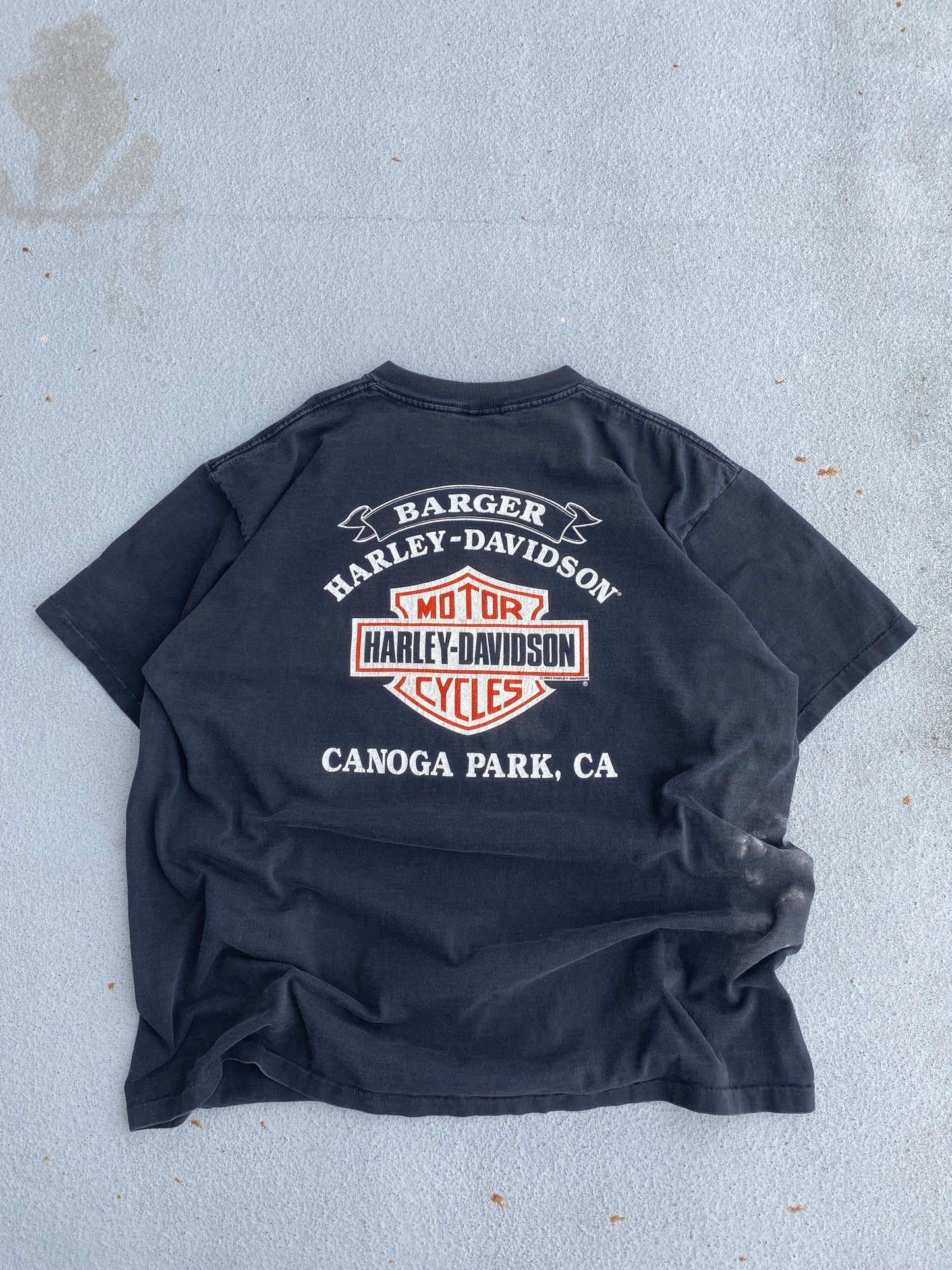 Vintage Harley Davidson Take Hold of the Thunder size XL