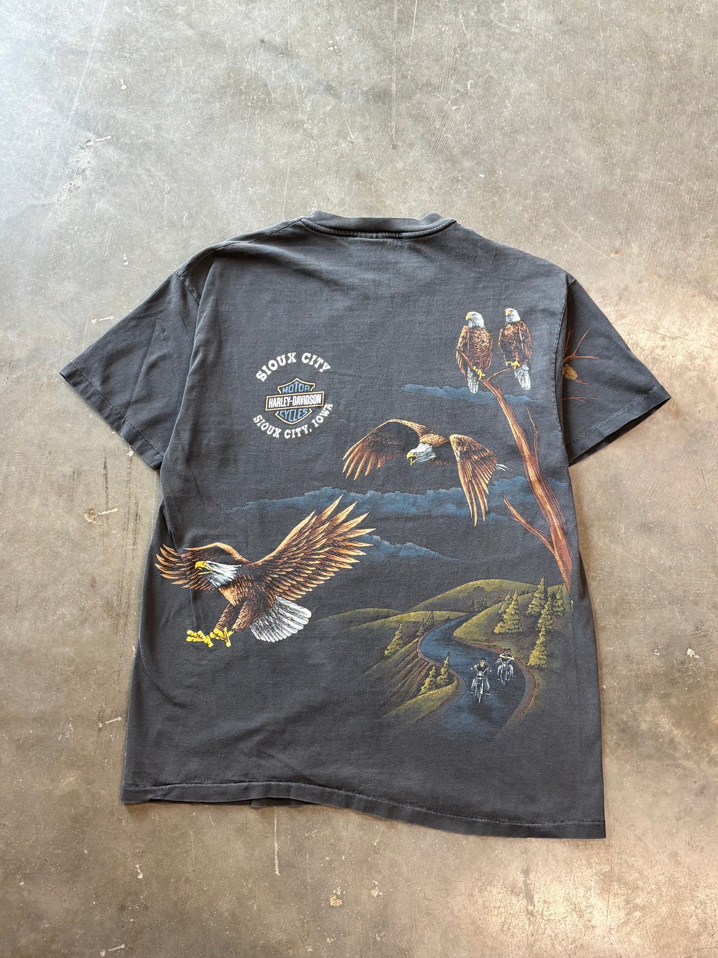 Vintage Faded Harley Davidson Soaring High shirt size XL