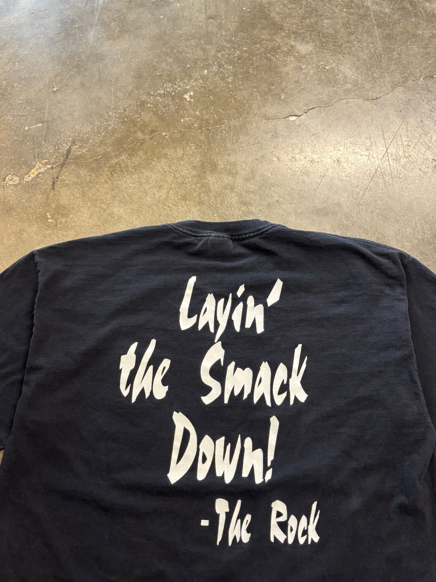 Vintage WWF The Rock shirt size xl