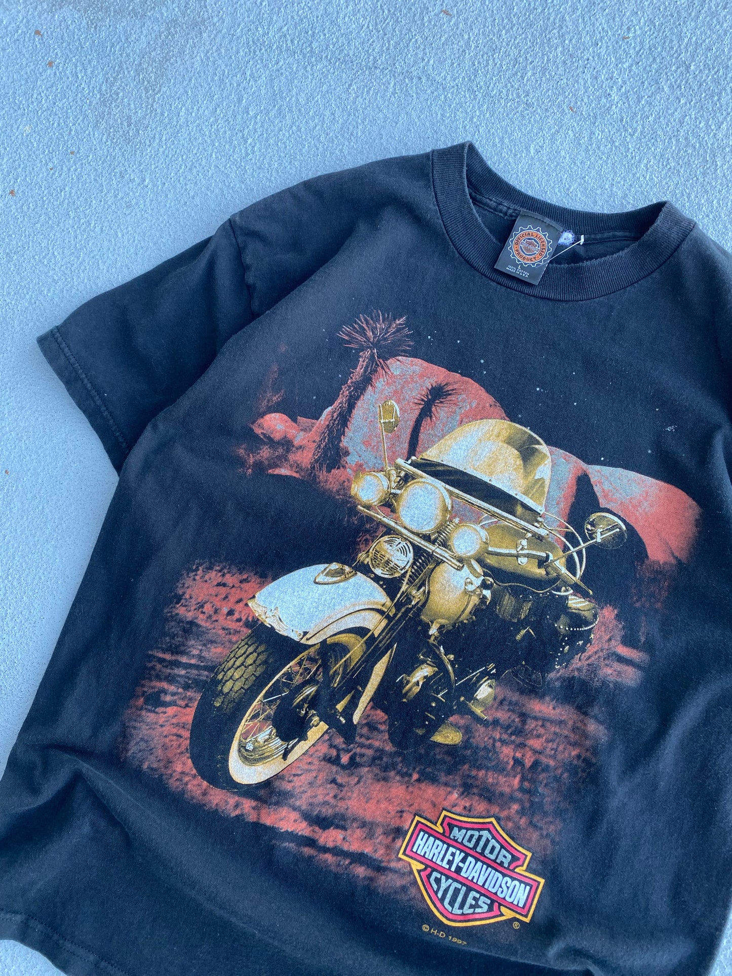 Vintage Harley Davidson Biker shirt size large