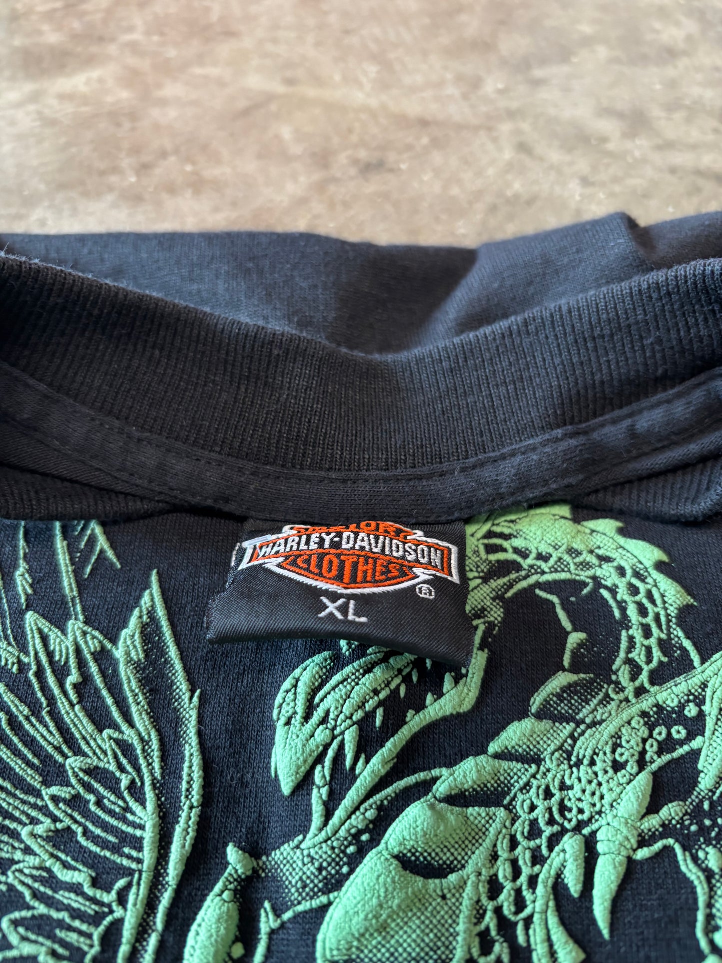 Vintage Harley Davidson the Eagle has landed shirt