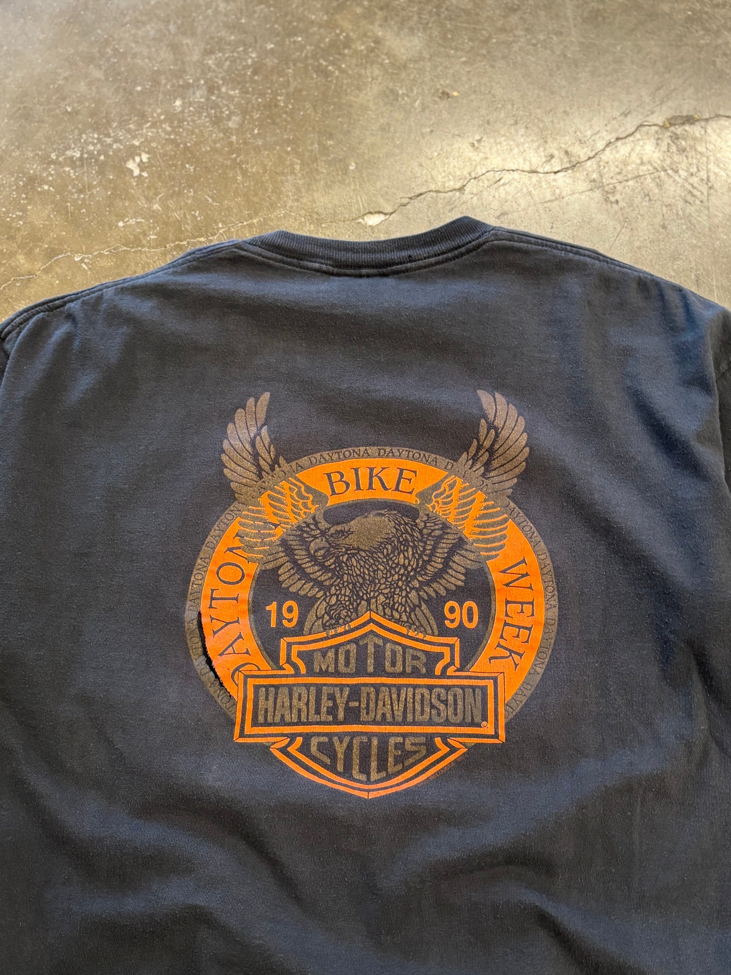 Vintage Harley Davidson Bike week shirt size xl