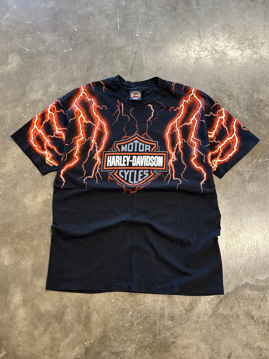 Vintage Harley Davidson Lightning shirt size xl