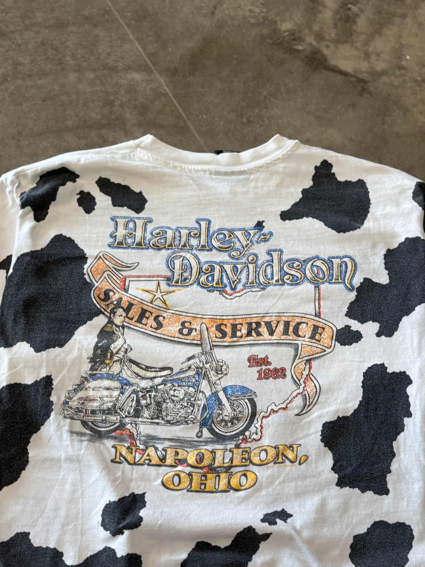 Vintage Harley Davidson Moowaukee shirt size xl