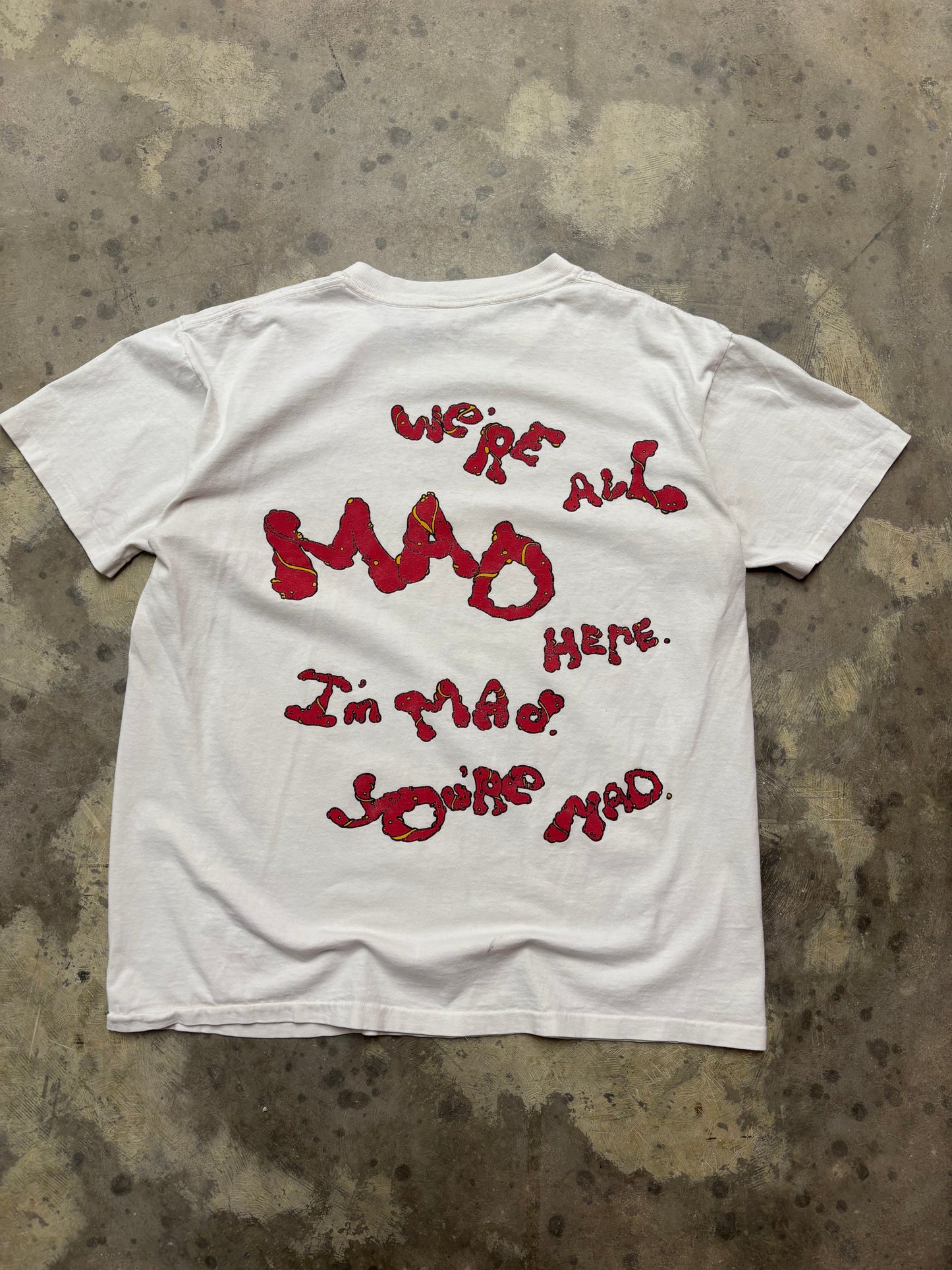 Vintage Alice In wonderland Cheshire Cat shirt size large