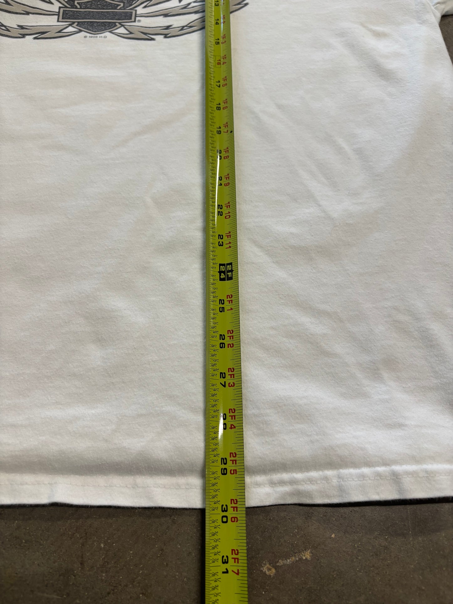 Vintage 90’s Harley Davidson White long sleeve size xxl