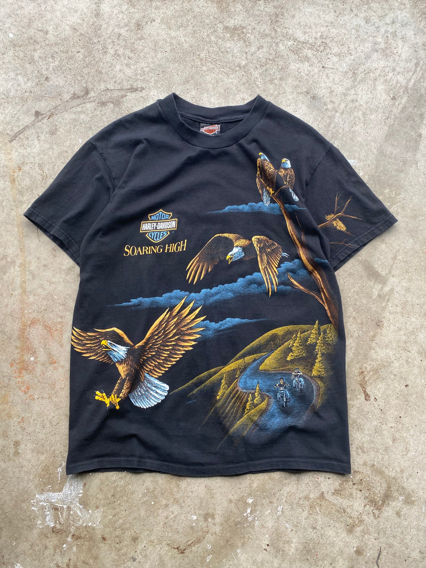 Vintage Harley Davidson Soaring Eagle shirt size medium