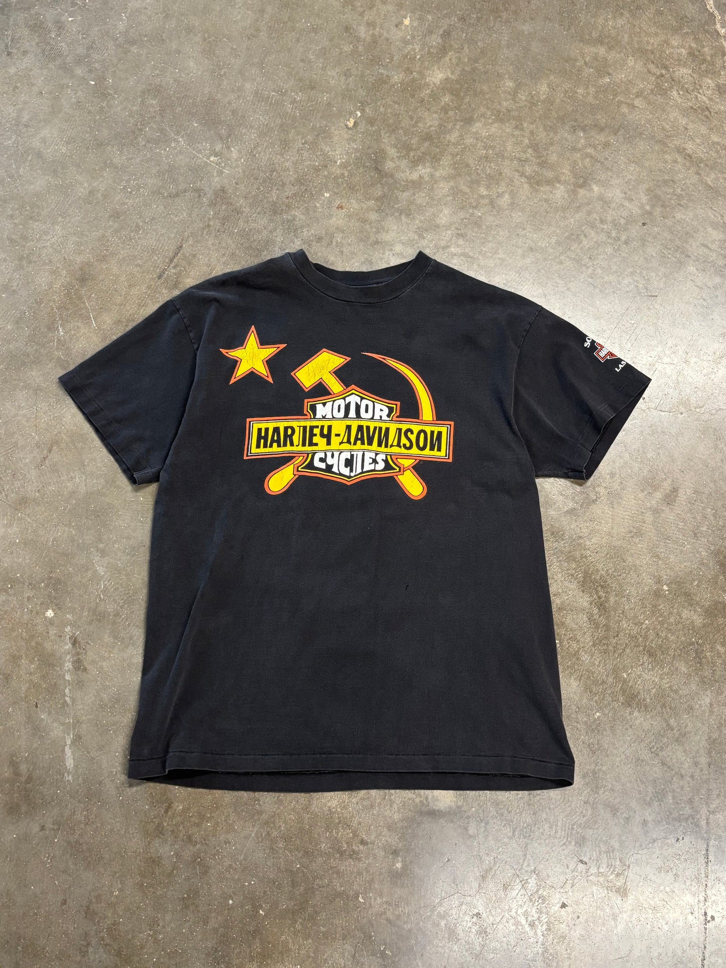 Vintage Harley Davidson mother Russia shirt size large