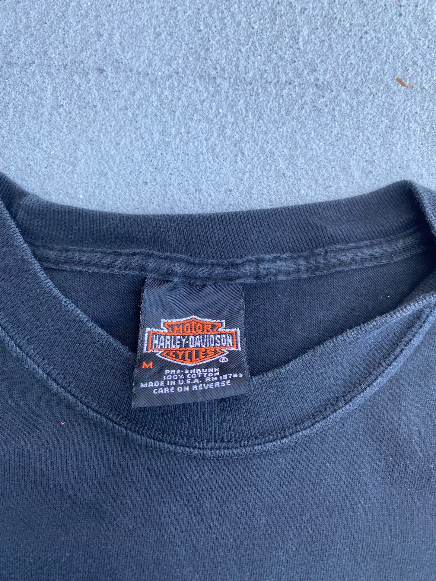 Vintage Harley Davidson Rising Flame shirt size medium