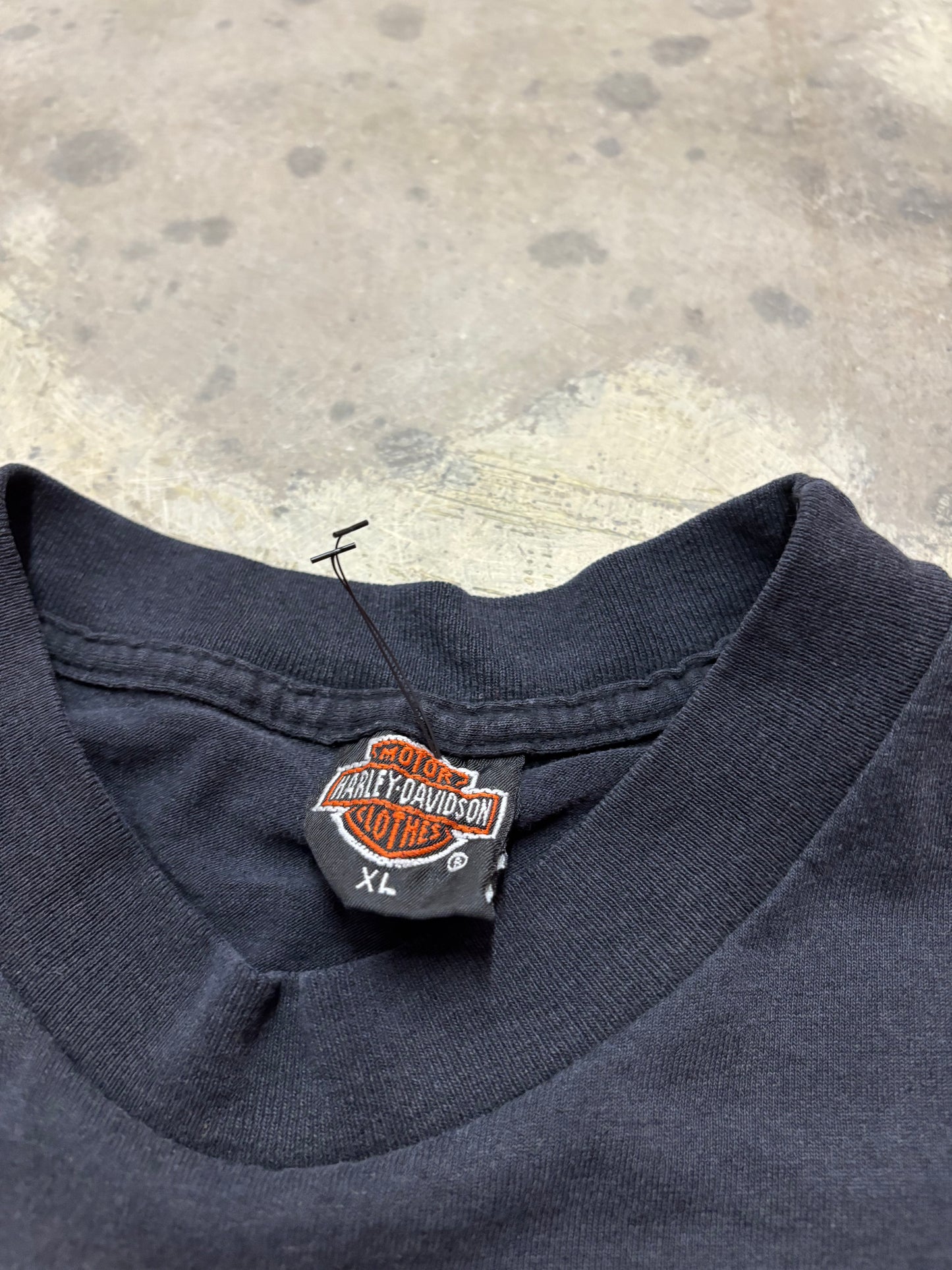 Vintage Harley Davidson 3d emblem panther shirt size extra large