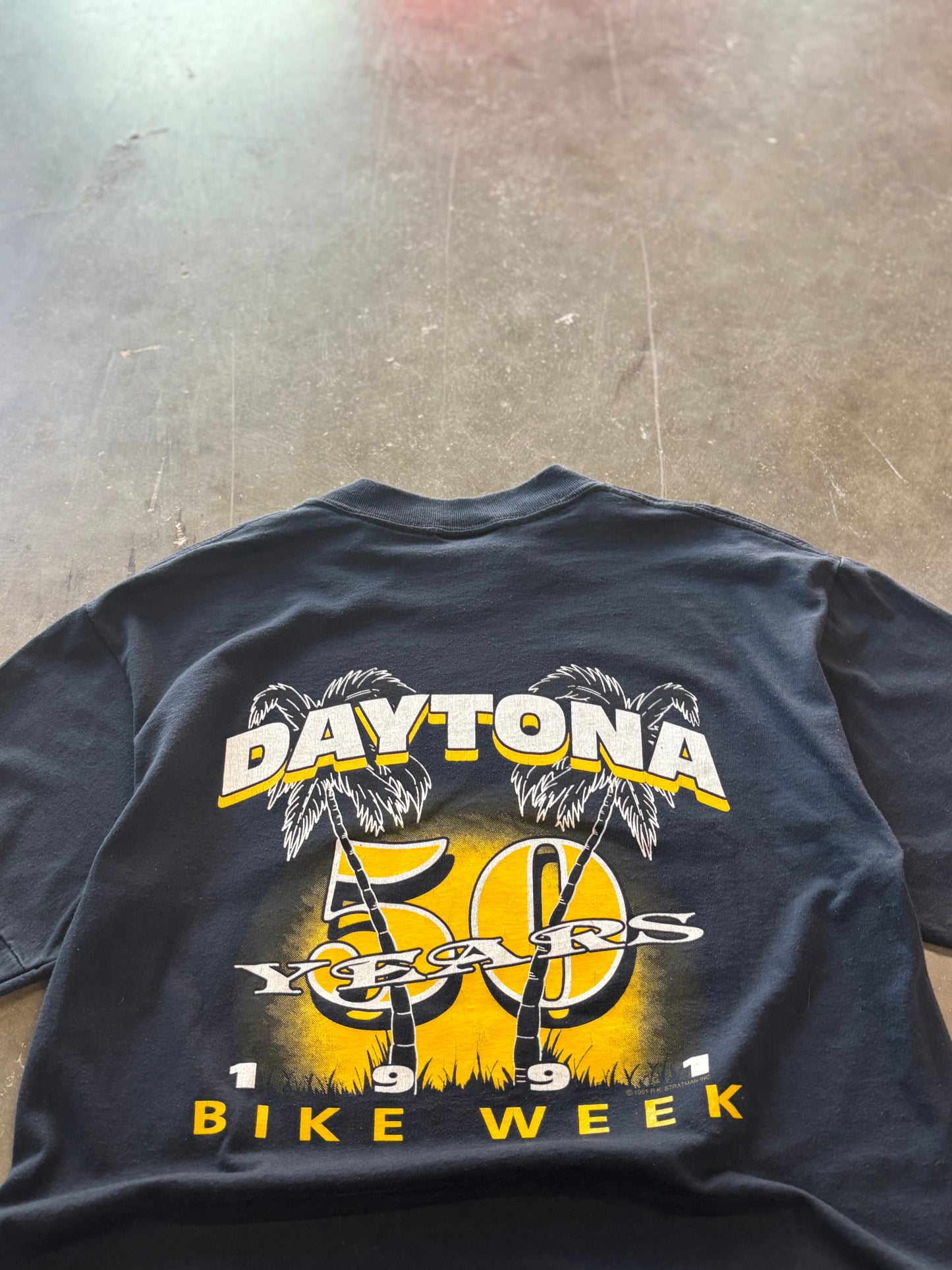 Vintage Harley Davidson Dayton bike week shirt size large