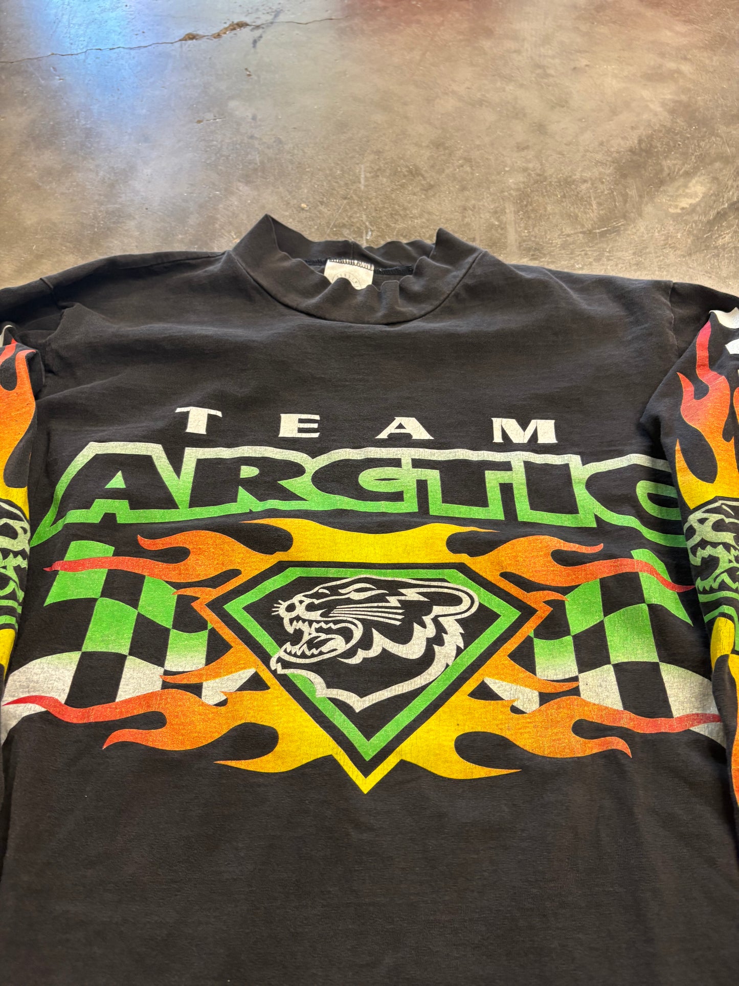 Vintage Artic Cat Flame long sleeve size XL