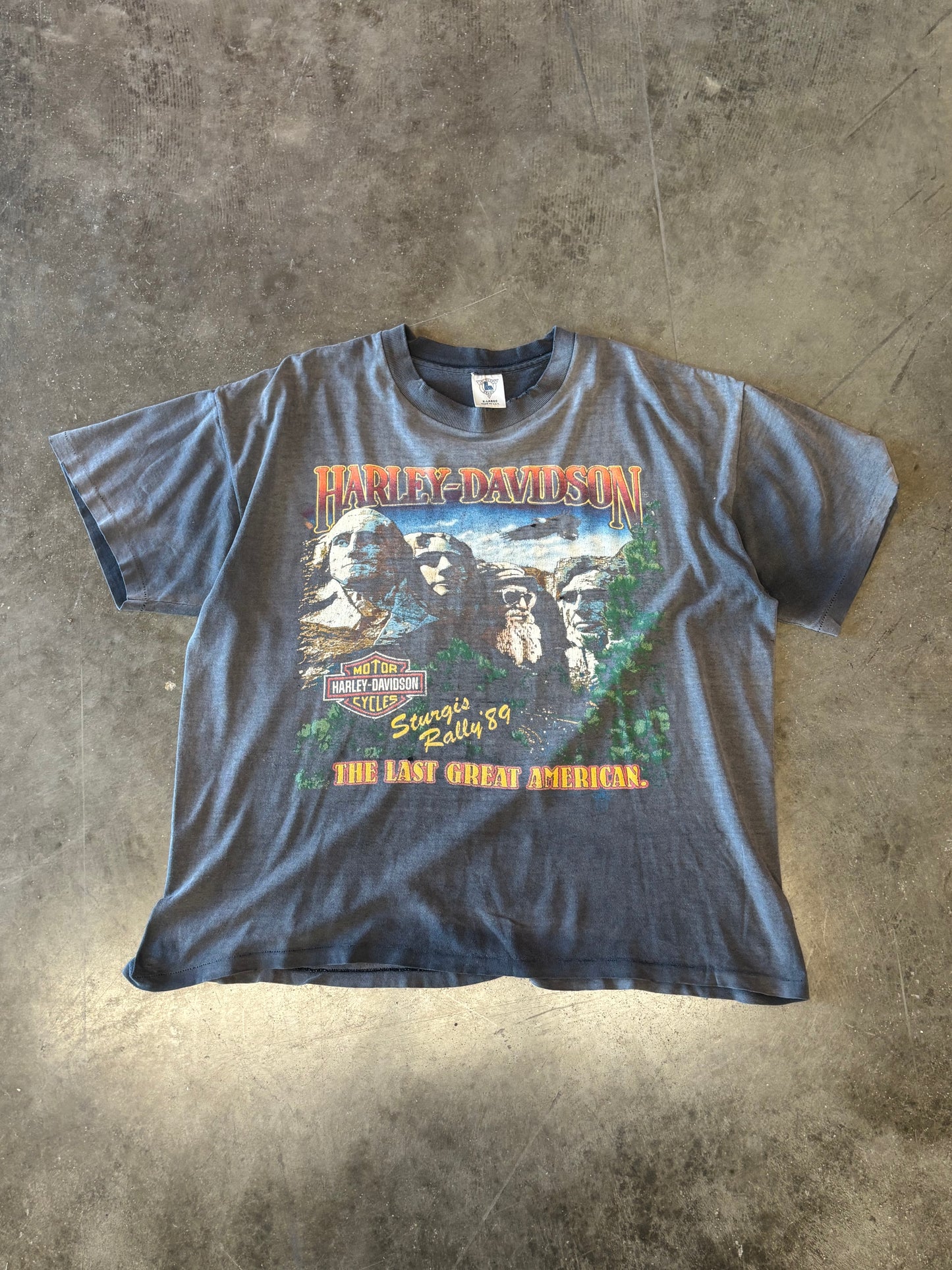Vintage Harley Davidson The Last Great American size extra large