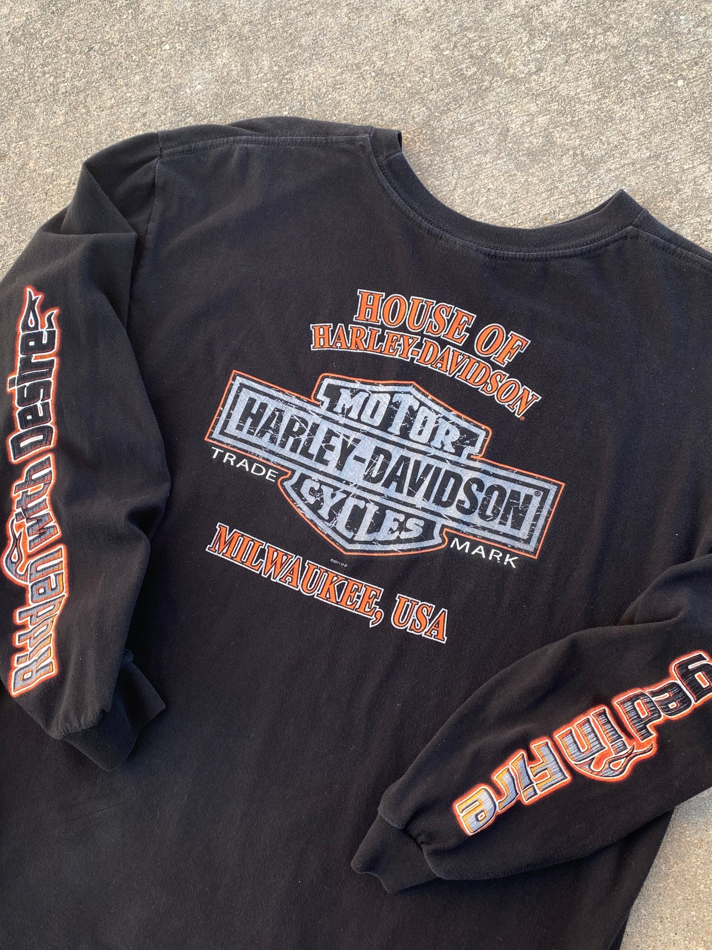 Harley Davidson Size XL long sleeve