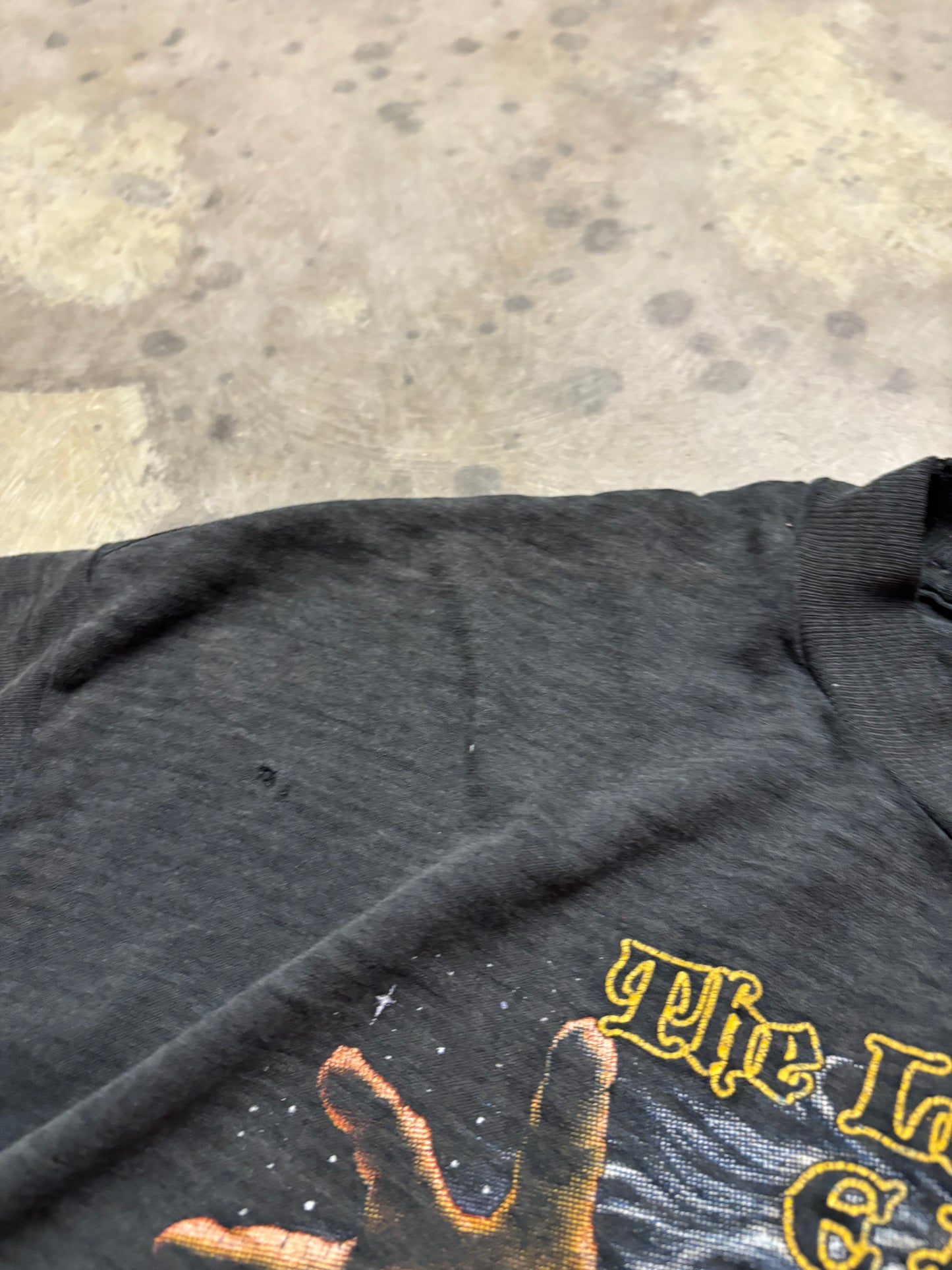 Vintage Harley Davidson 3D Emblem Last Biker on earth shirt size large