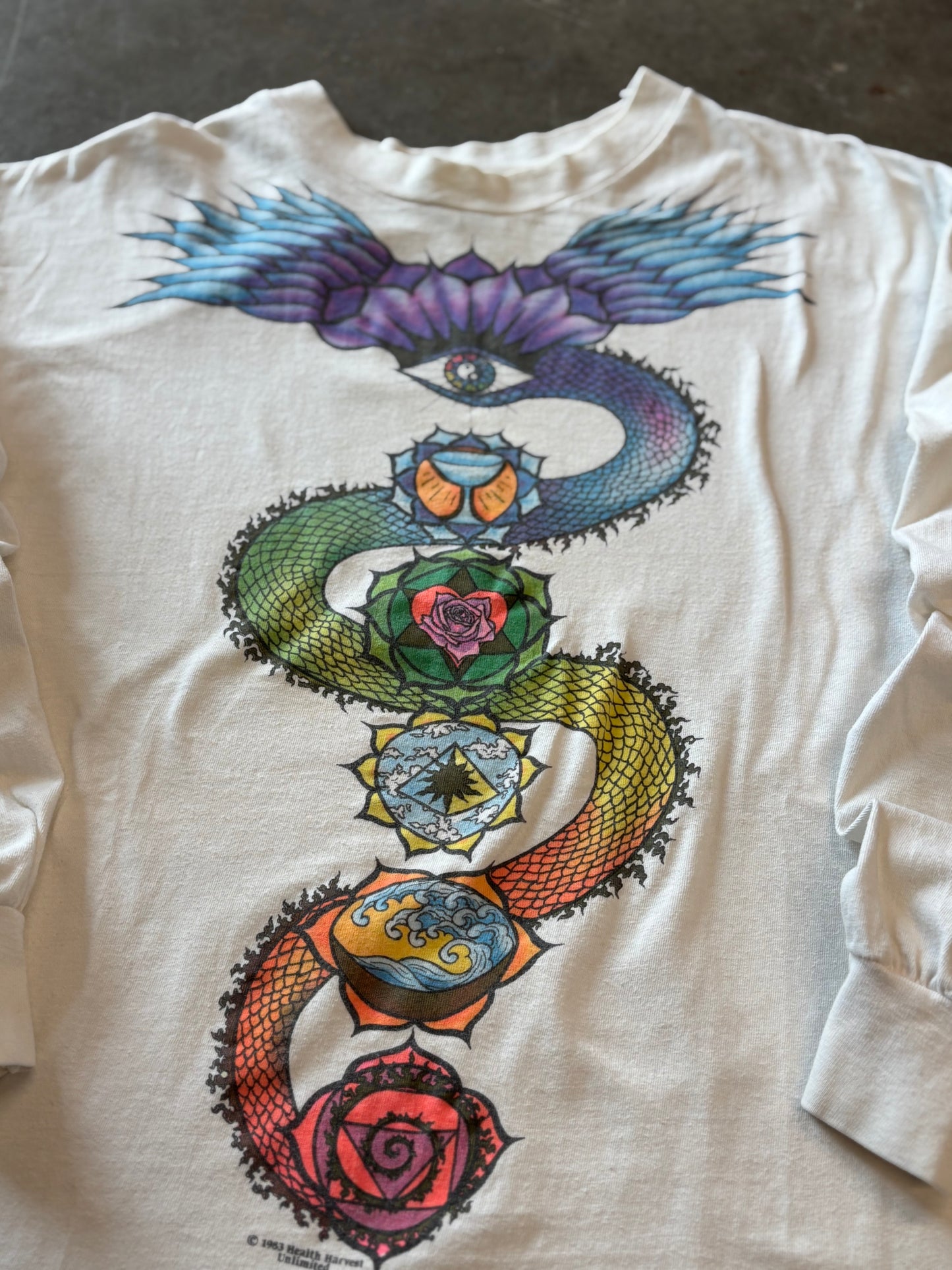 Vintage Health Harvest Fractal long sleeve size xl