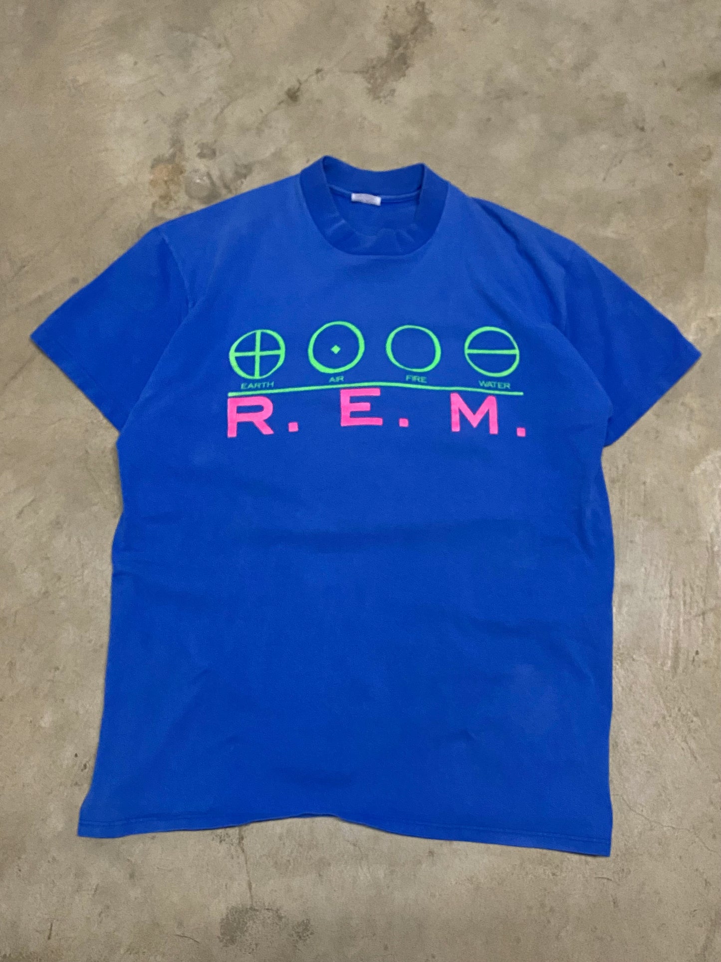 Vintage 1987 R.E.M. Elements shirt Size XL