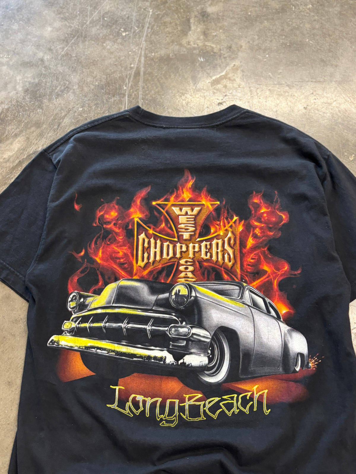 Vintage West Coast Choppers Hot Rod shirt size large
