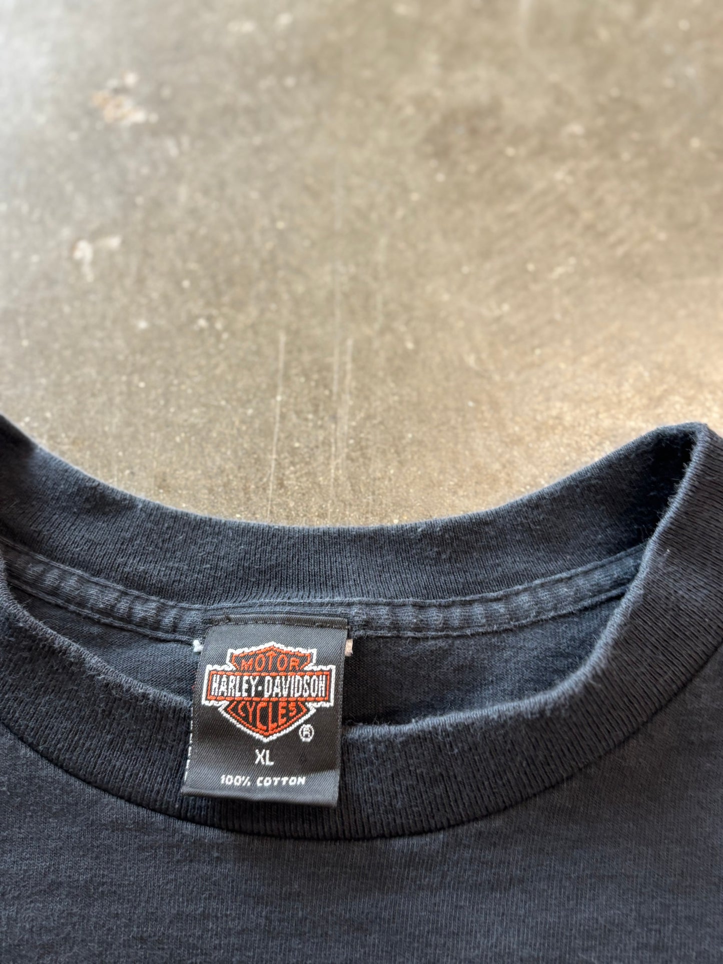 Vintage Harley Davidson Evolution Revolution lighting shirt size xl