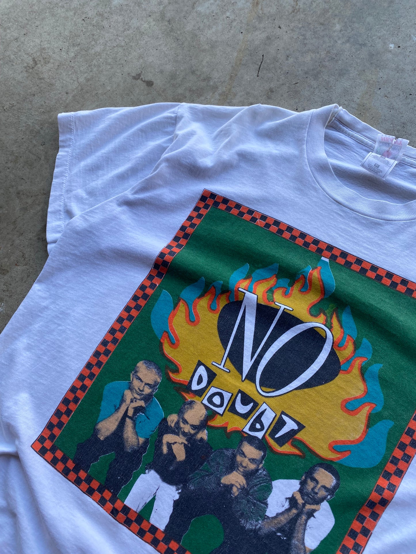 Vintage 90’s No Doubt Parking Lot bootleg shirt size extra large