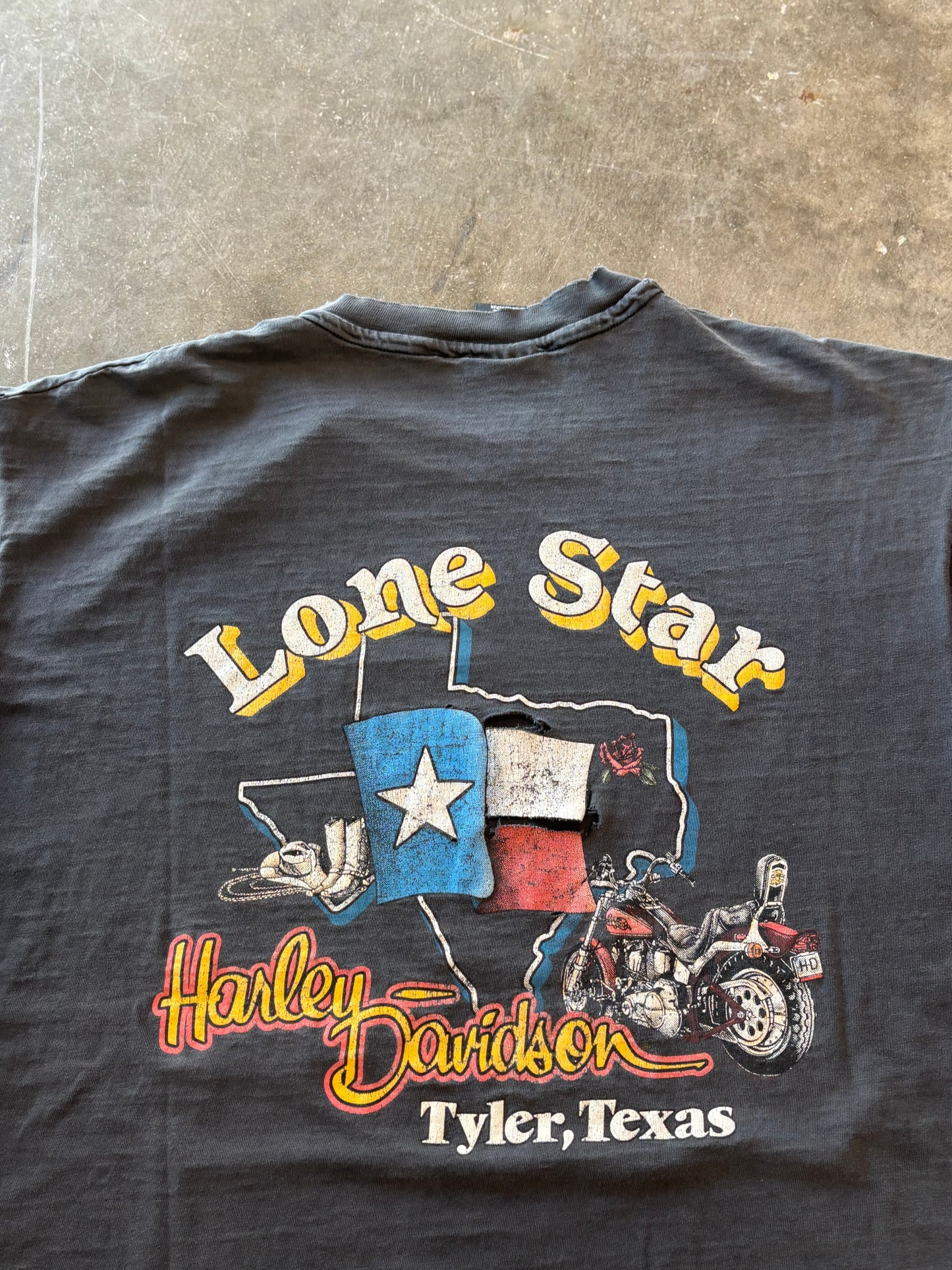 Vintage Harley Davidson chopped shirt size xxl