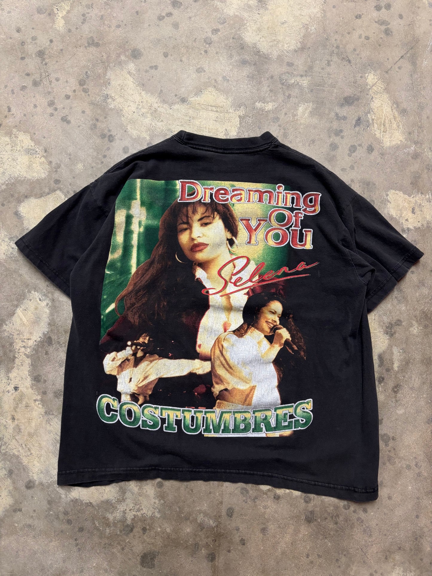 Vintage Selena Rap Tee size large