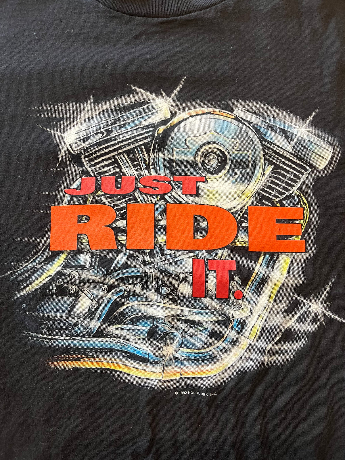 Vintage Harley Davidson just ride it shirt size large