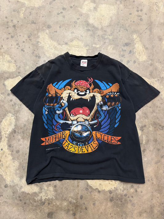 Vintage Harley Davidson Taz biker shirt size large