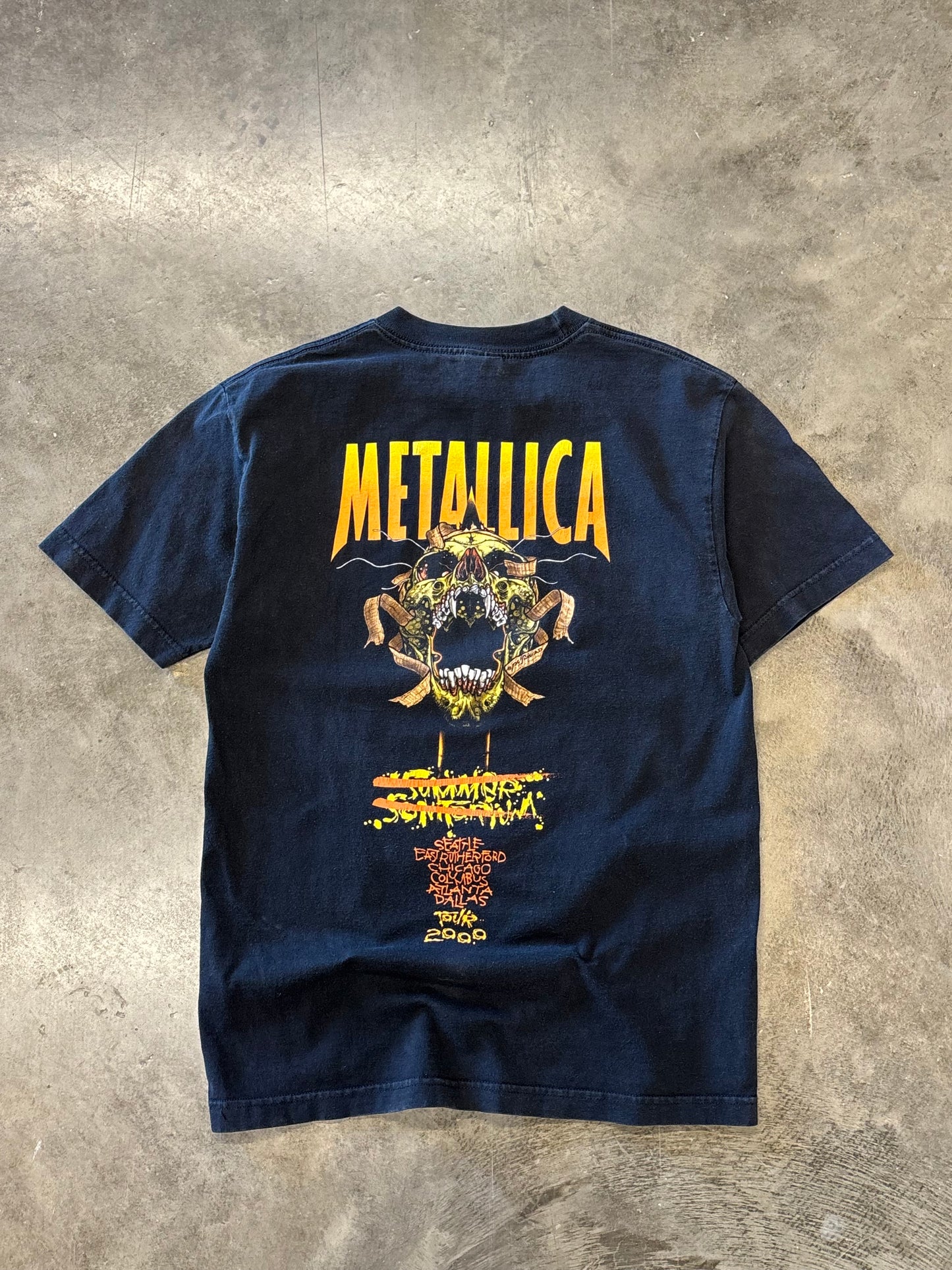 Vintage Metallica Pushead shirt size medium
