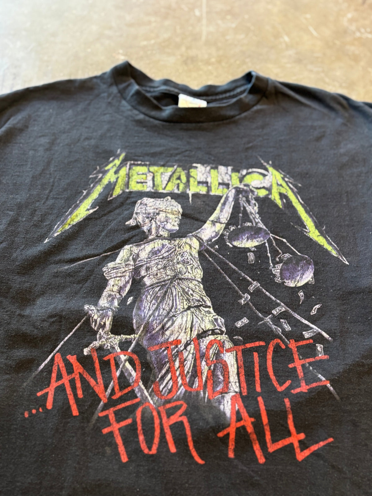 Vintage Metallica shirt size xl