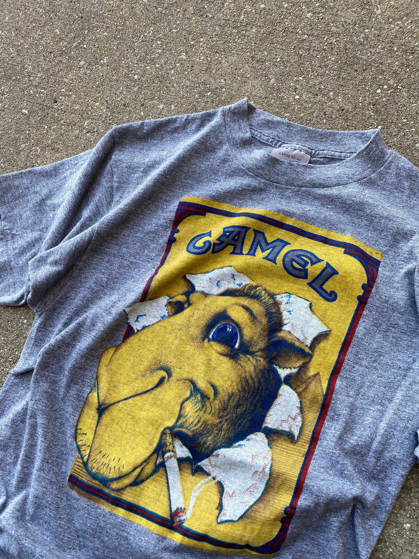 Vintage 80’s Camel Joe Breakthrough shirt Size Large