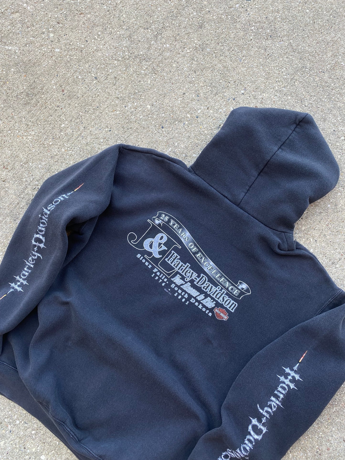 Vintage Harley Davidson Gear Hoodie Size medium