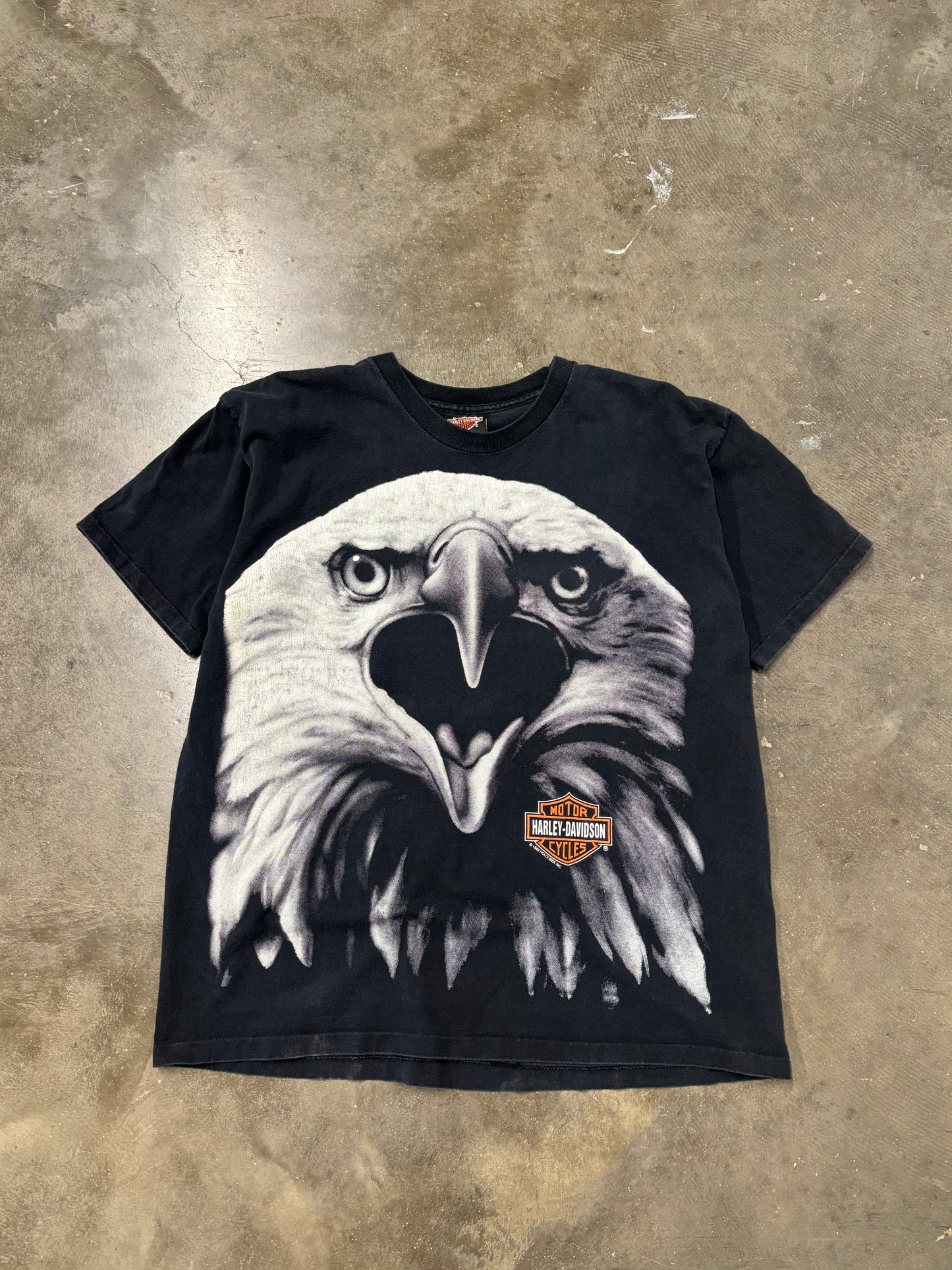 Vintage Harley Davidson Sceaming Eagle shirt size large