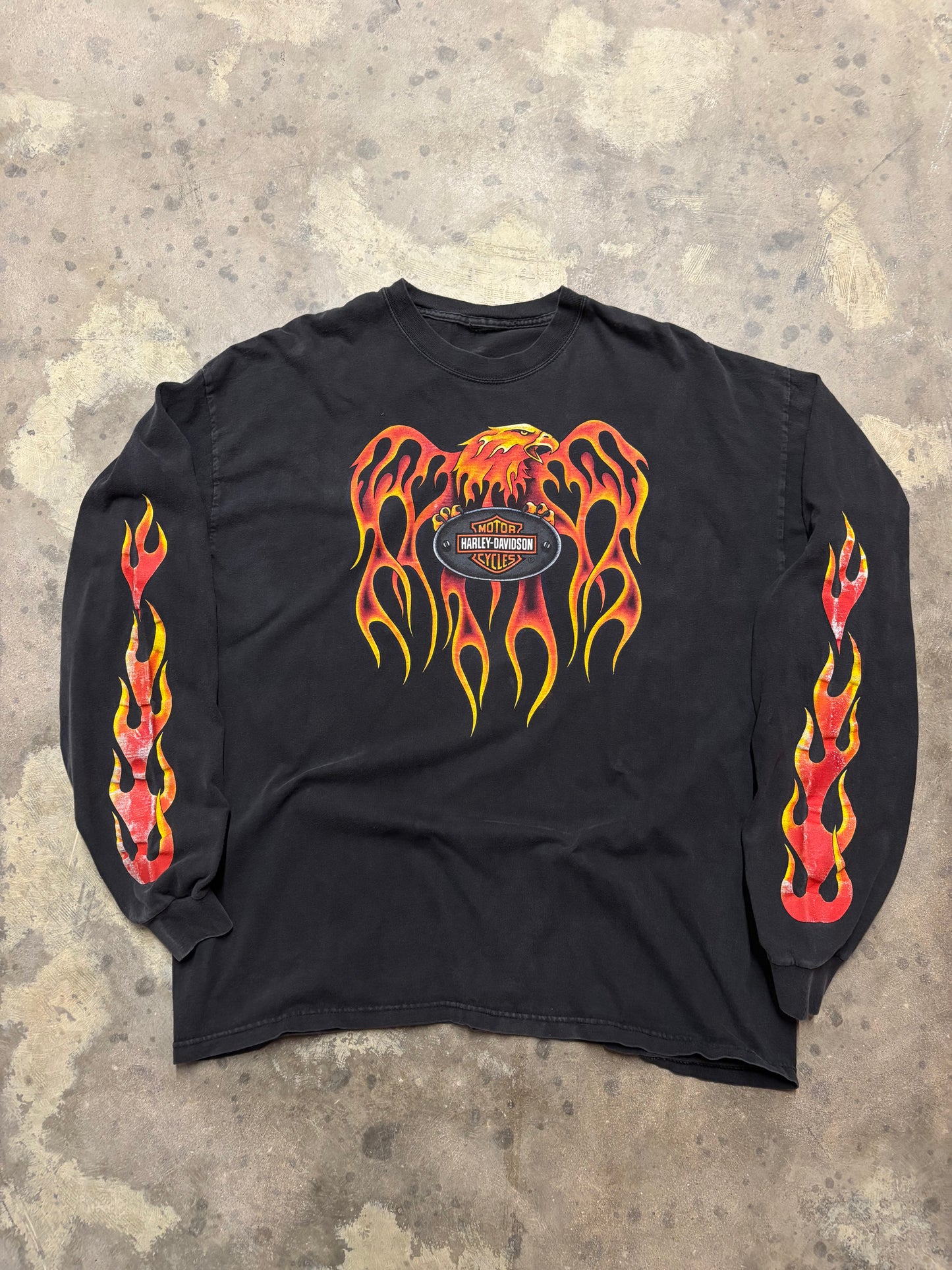 Vintage Harley Davidson Navsclone long sleeve shirt size XL