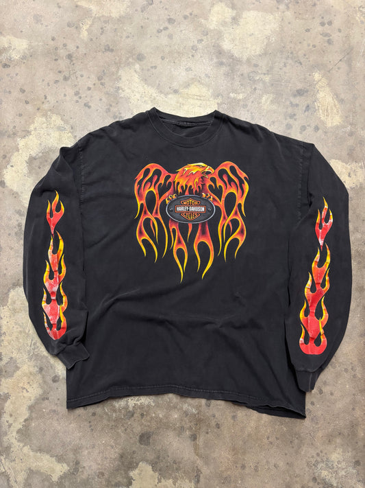 Vintage Harley Davidson Navsclone long sleeve shirt size XL