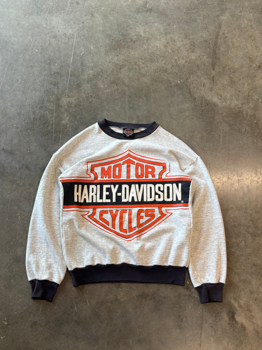 Vintage Harley Davidson big shield sweatshirt size medium