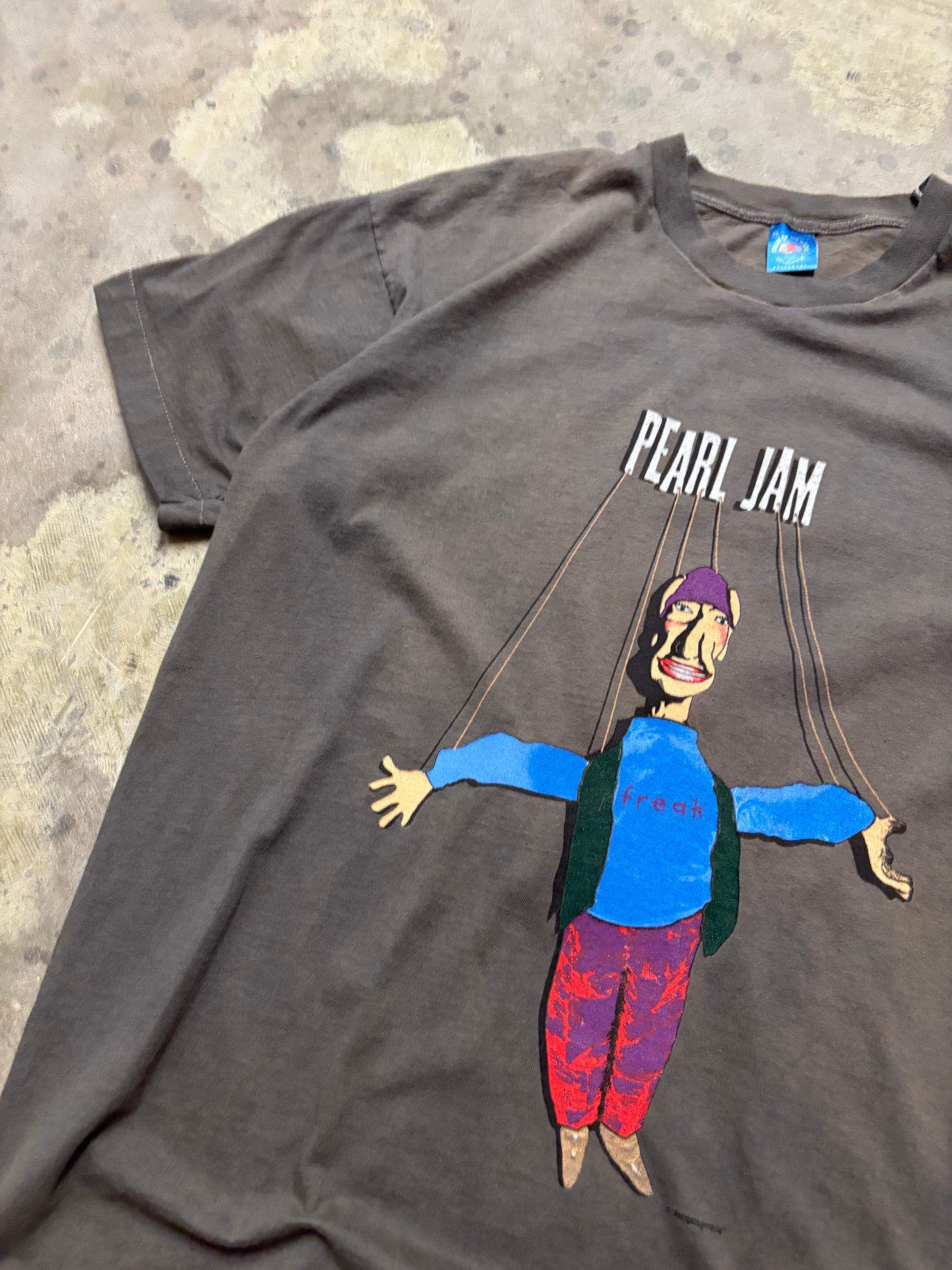 Vintage Pearl Jam freak shirt size xl