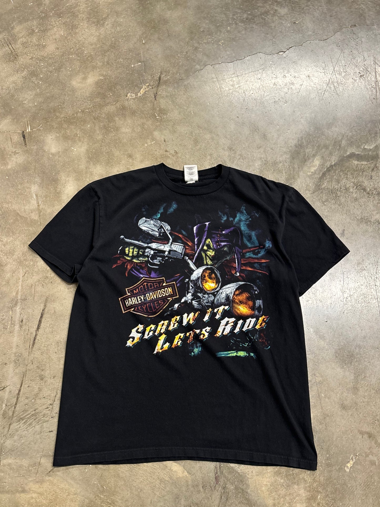 Harley Davidson clown shirt size xl