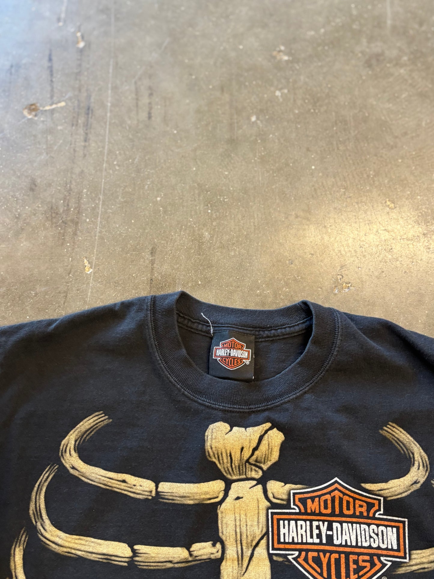 Harley Davidson Skeleton long sleeve size medium