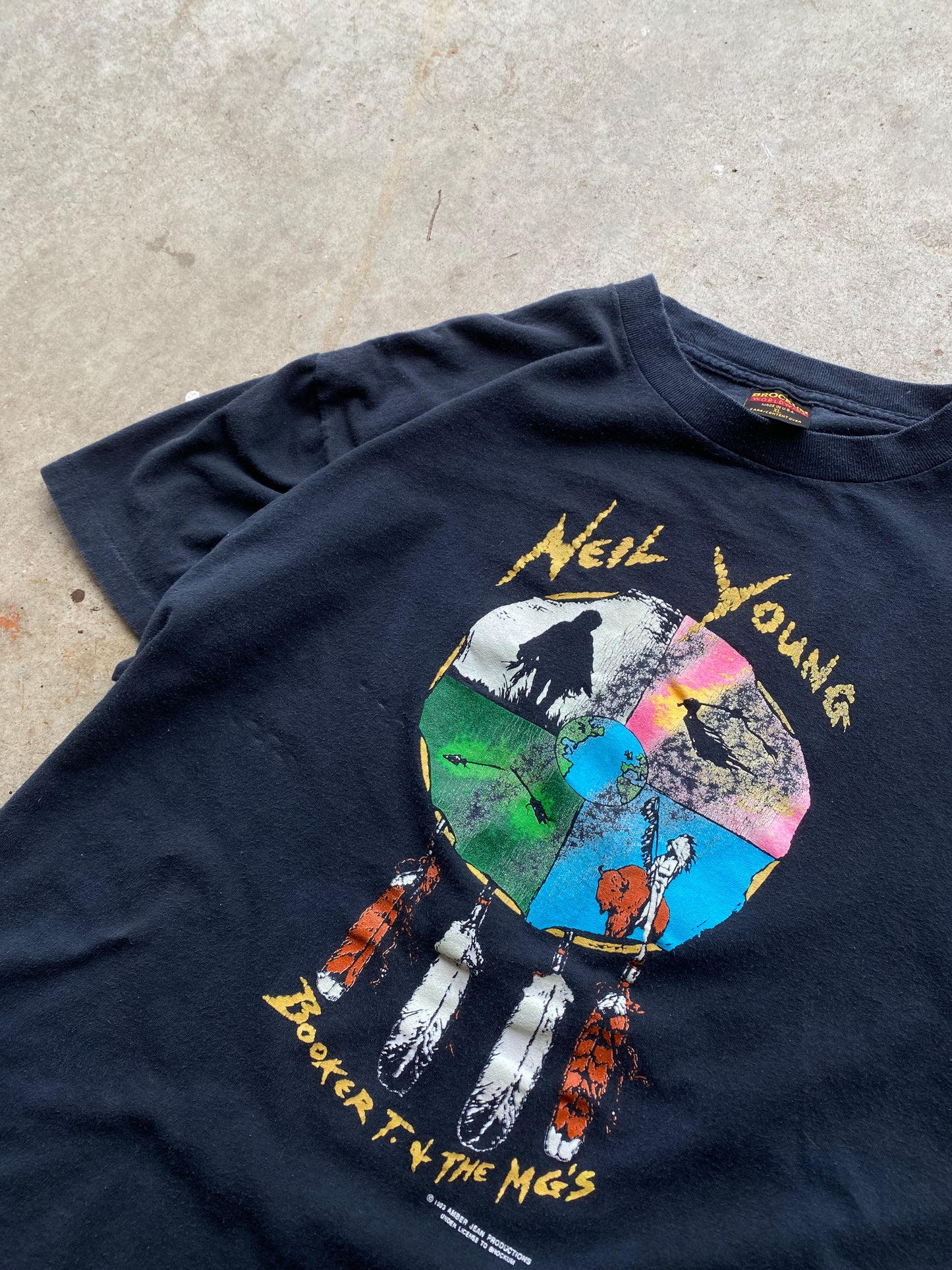 Vintage 90’s Neil Young shirt size extra large