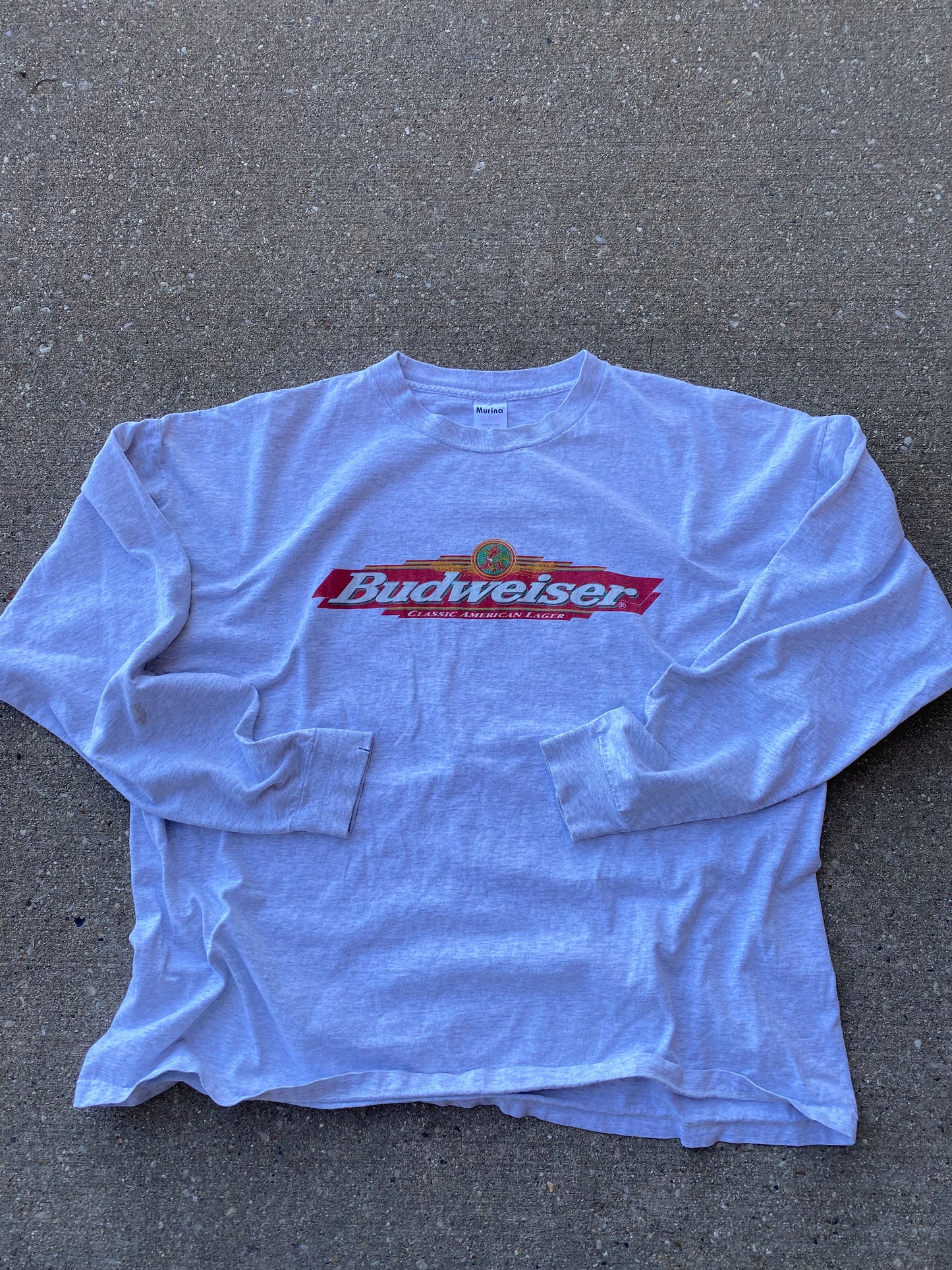 Vintage Budweiser Lizard long sleeve Size 3XL