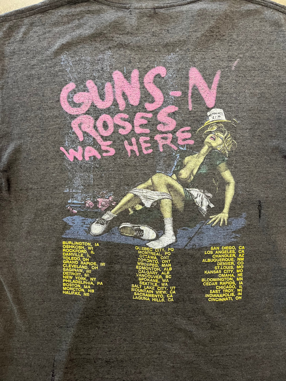 Vintage Guns N’ Roses banned logo shirt size extra large