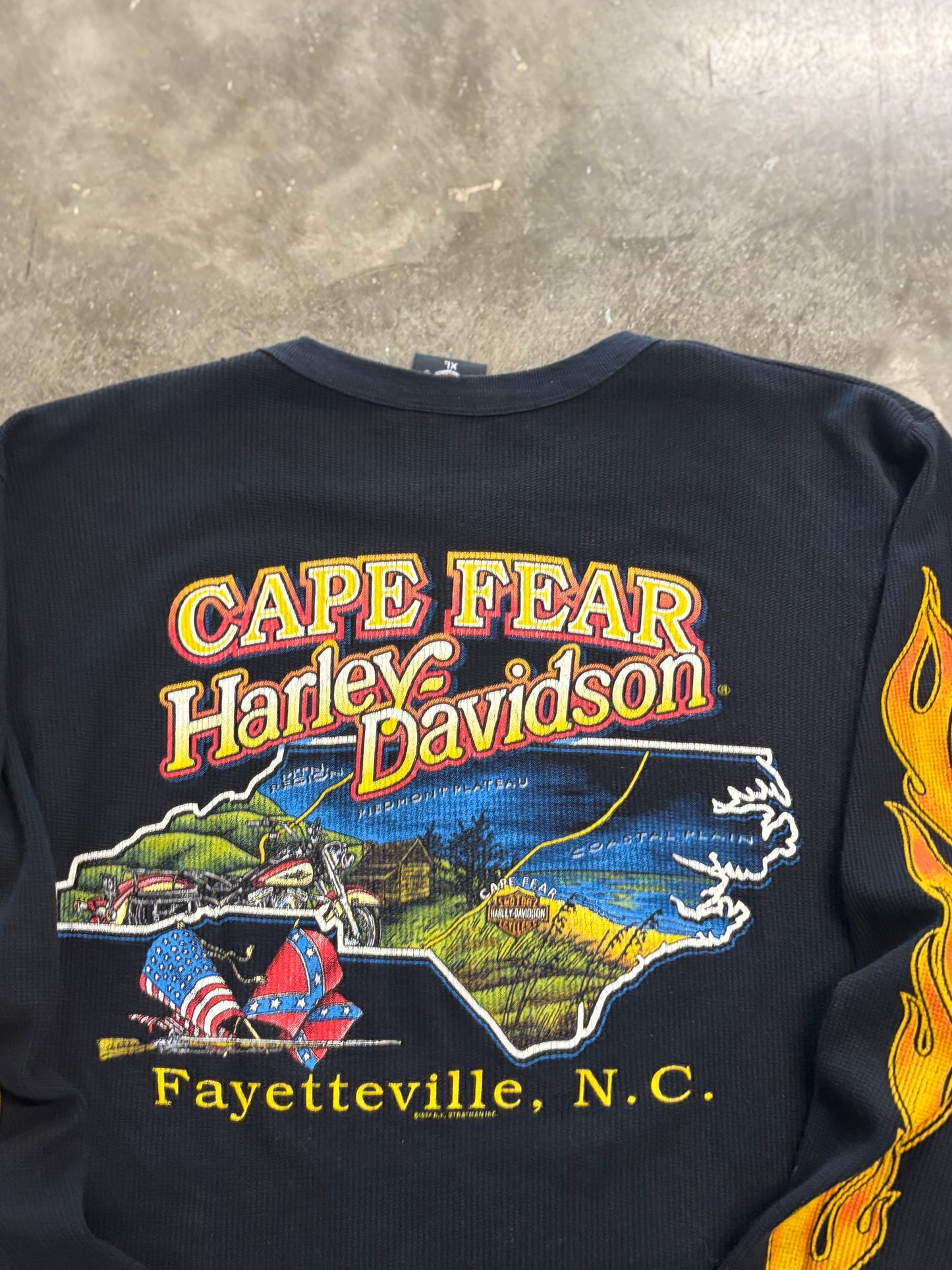 Vintage Harley Davidson thermal size xl