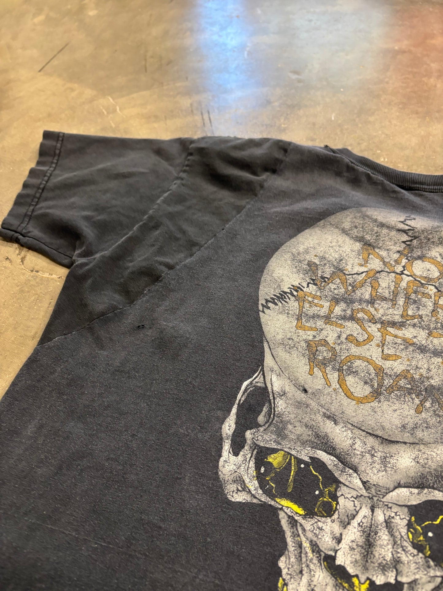 Vintage Metallica Pushead shirt size large sleeves replaced