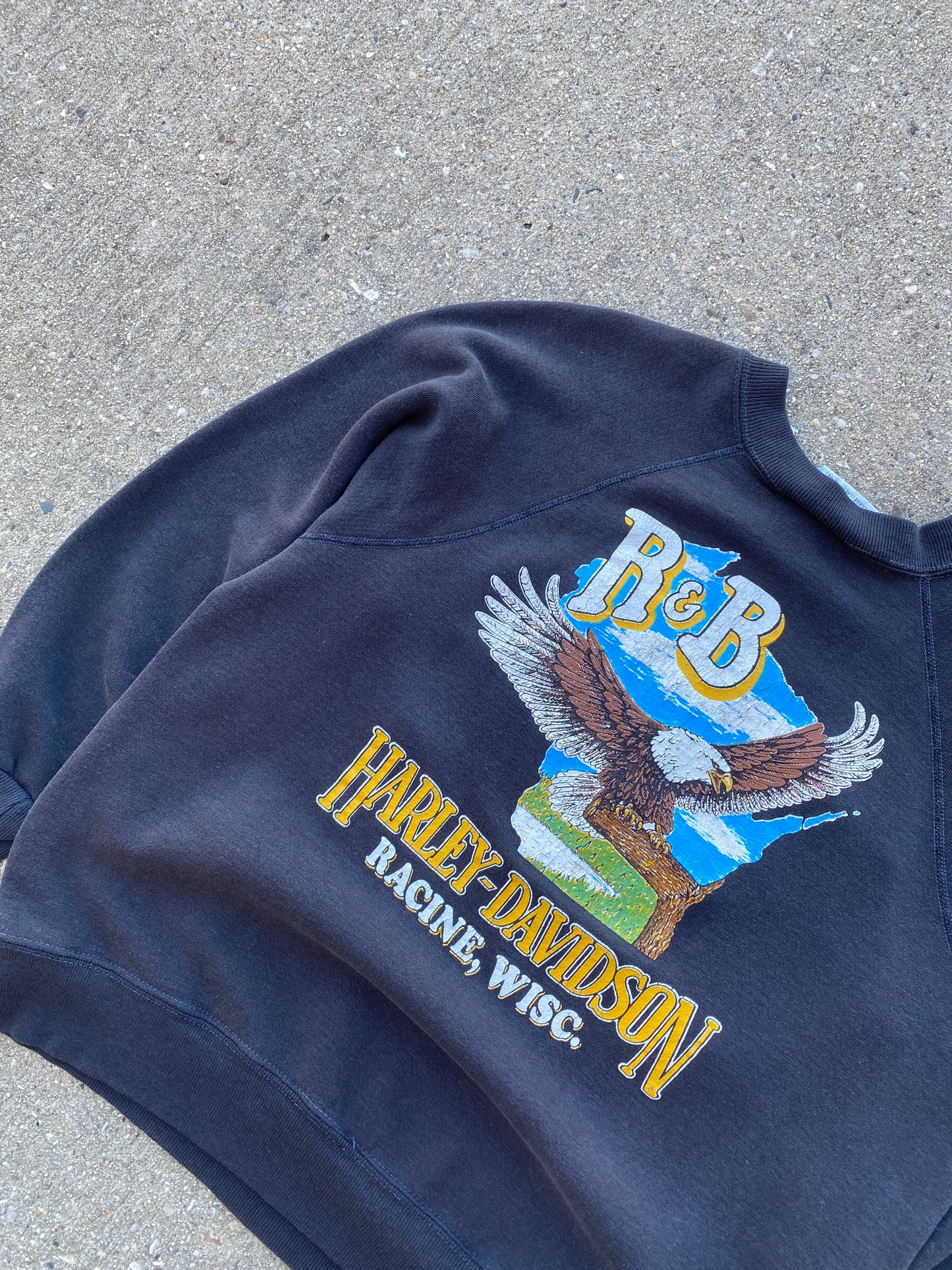 Vintage 80’s Harley Davidson Screaming Eagle sweatshirt size extra large