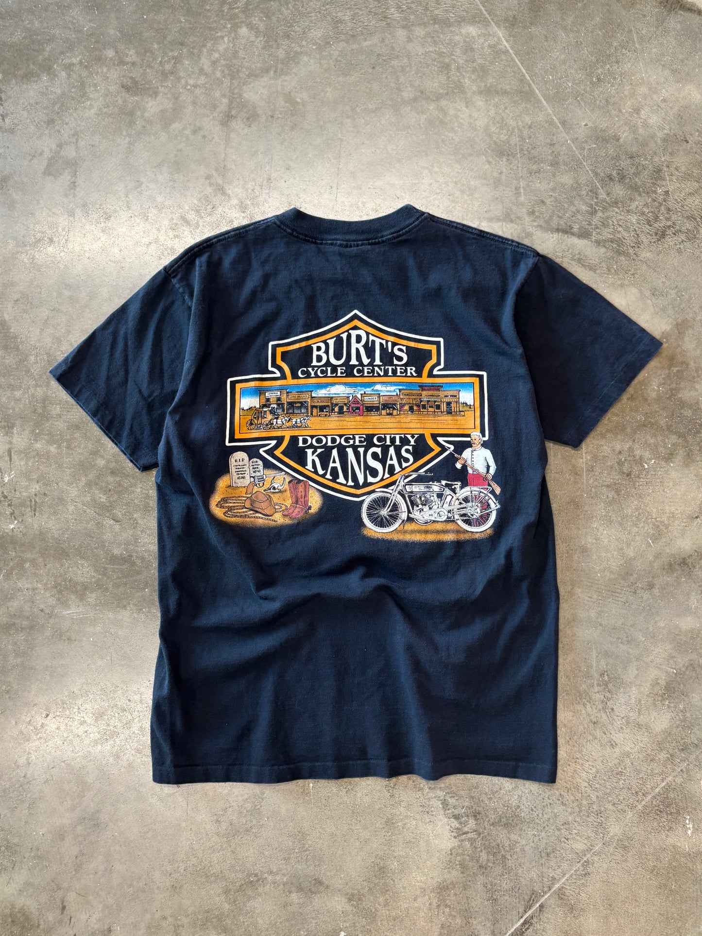 Vintage Harley Davidson Couple shirt size medium
