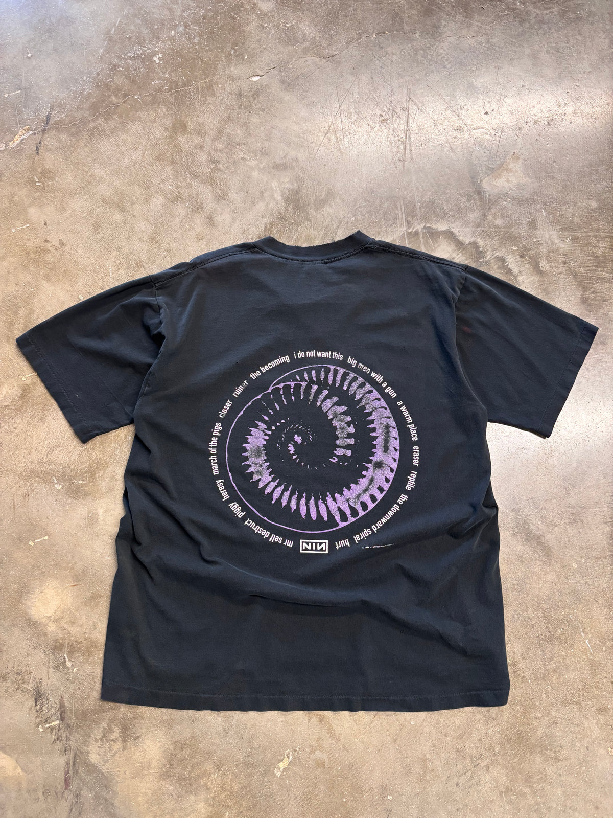Vintage Nine inch nails shirt size xl