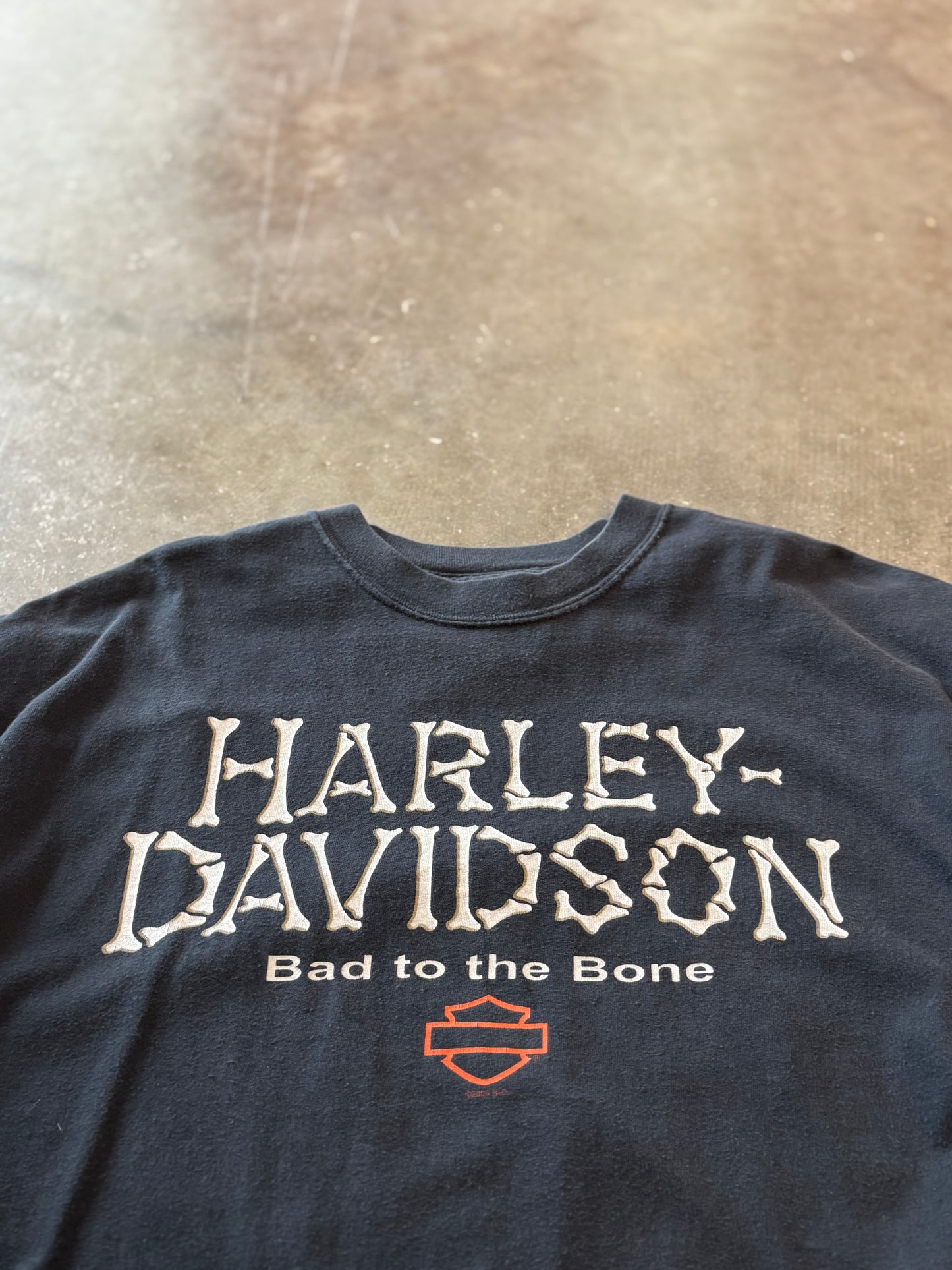 Vintage Harley Davidson Bad to the bone shirt size extra large