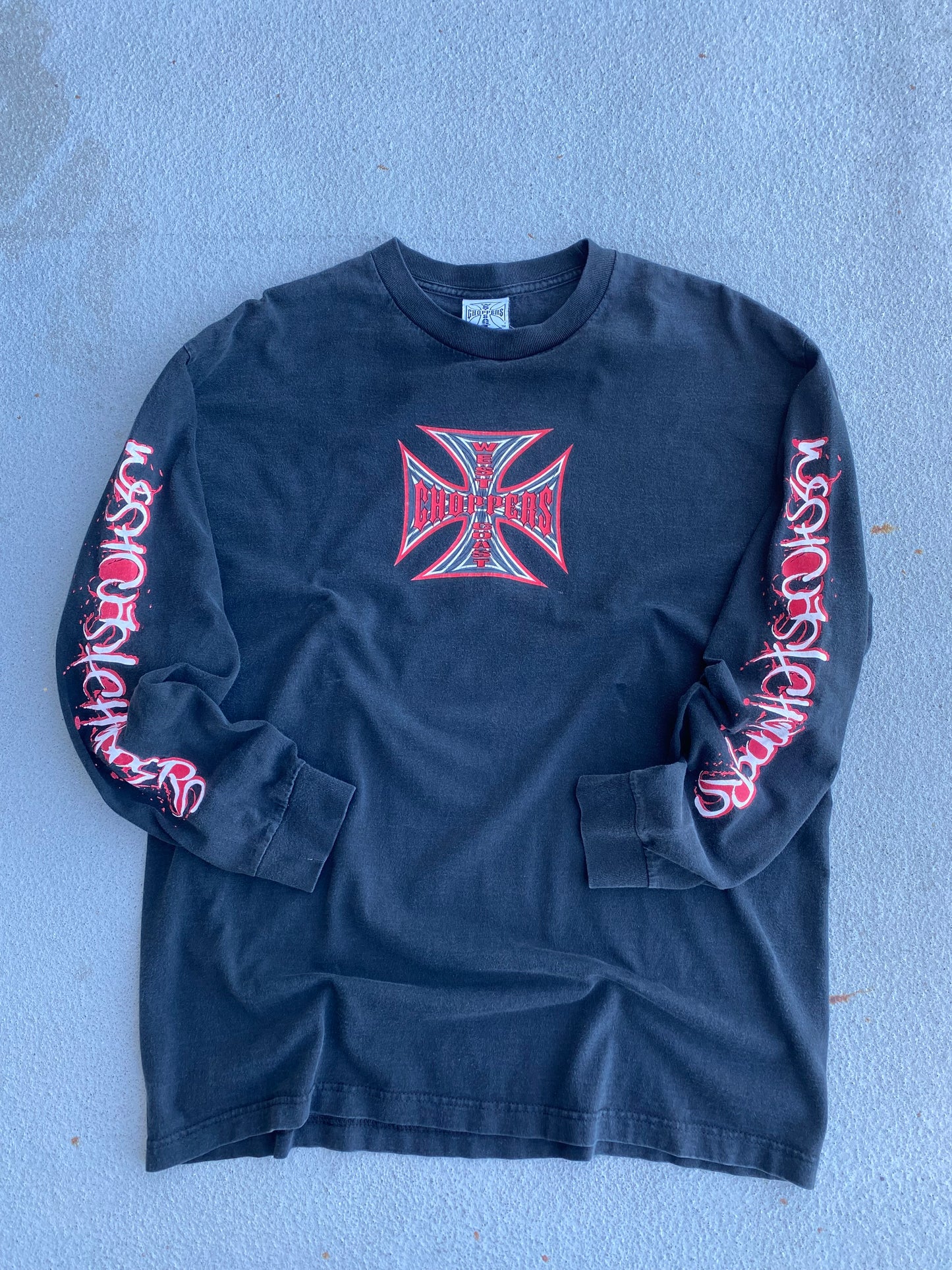 Vintage Jesse James West Coast Choppers long sleeve size XL